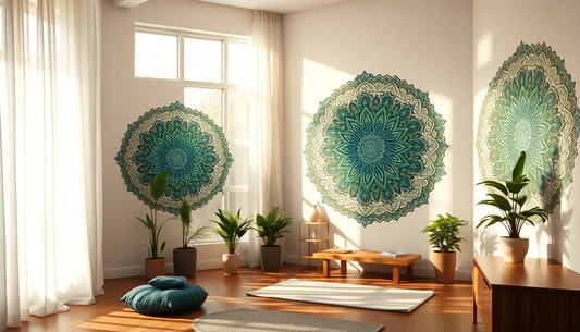Elevate Your Space: Infusing Spiritual Serenity with Mandala Designs